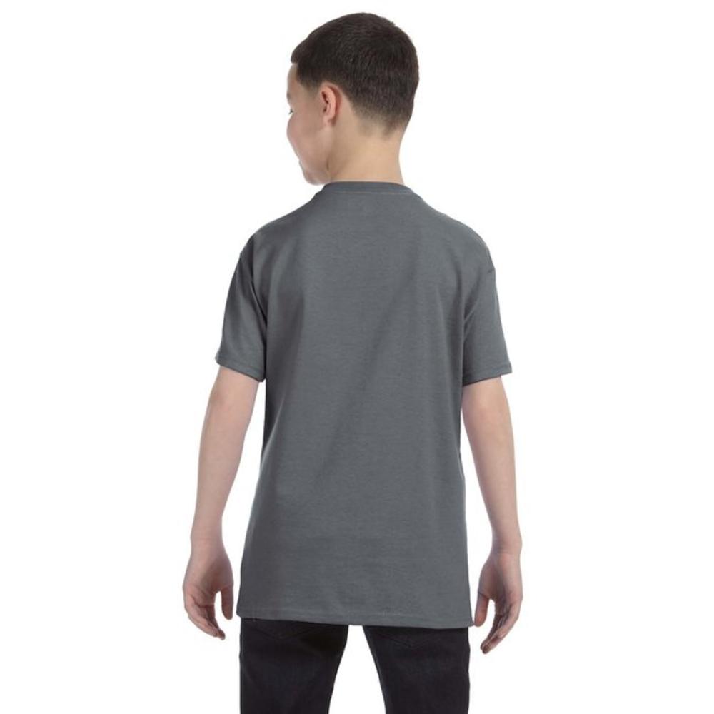 Gildan G500B - Heavy Cotton™ Youth 5.3 oz. T-Shirt - Charcoal - L