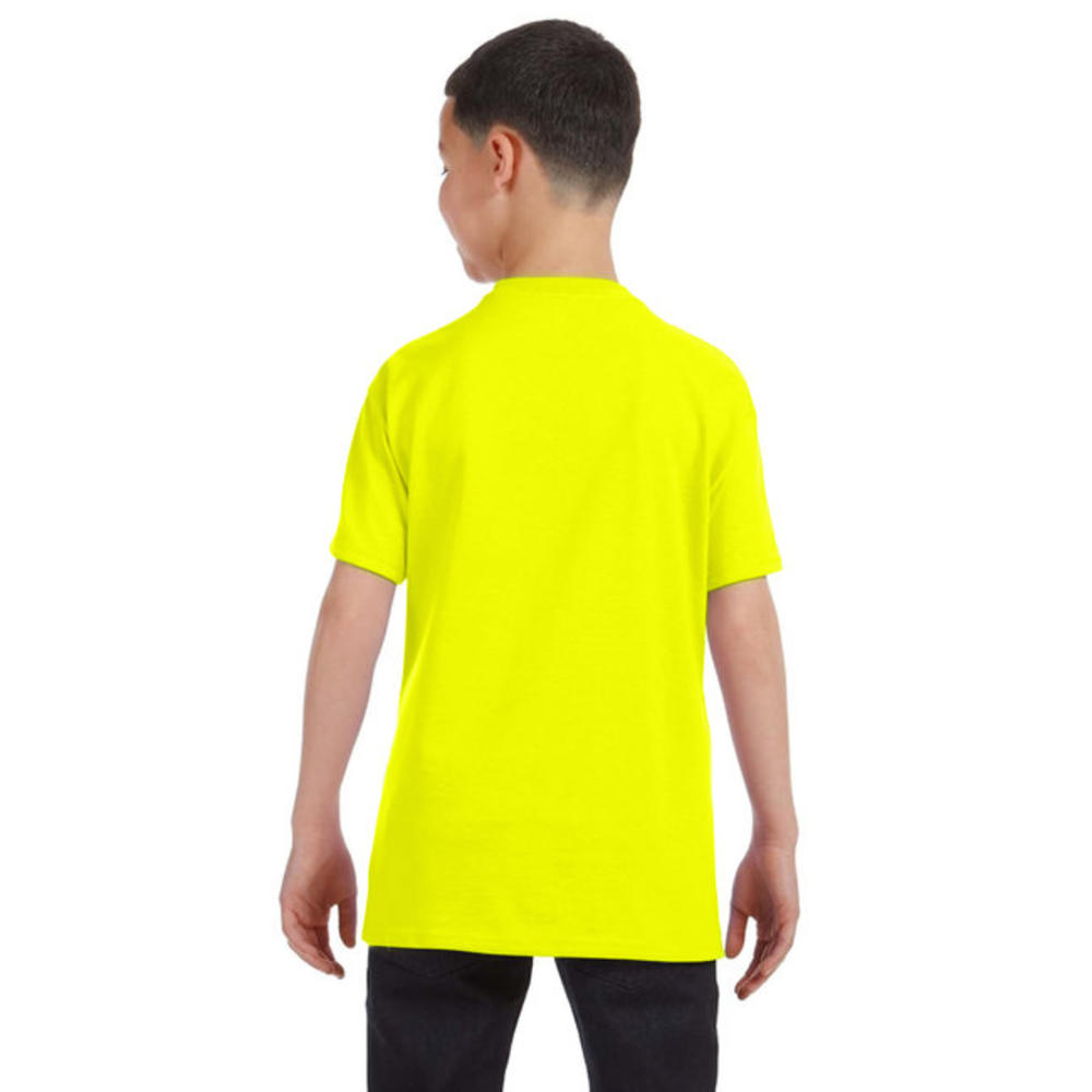 Gildan G500B - Heavy Cotton™ Youth 5.3 oz. T-Shirt - Safety Green - L