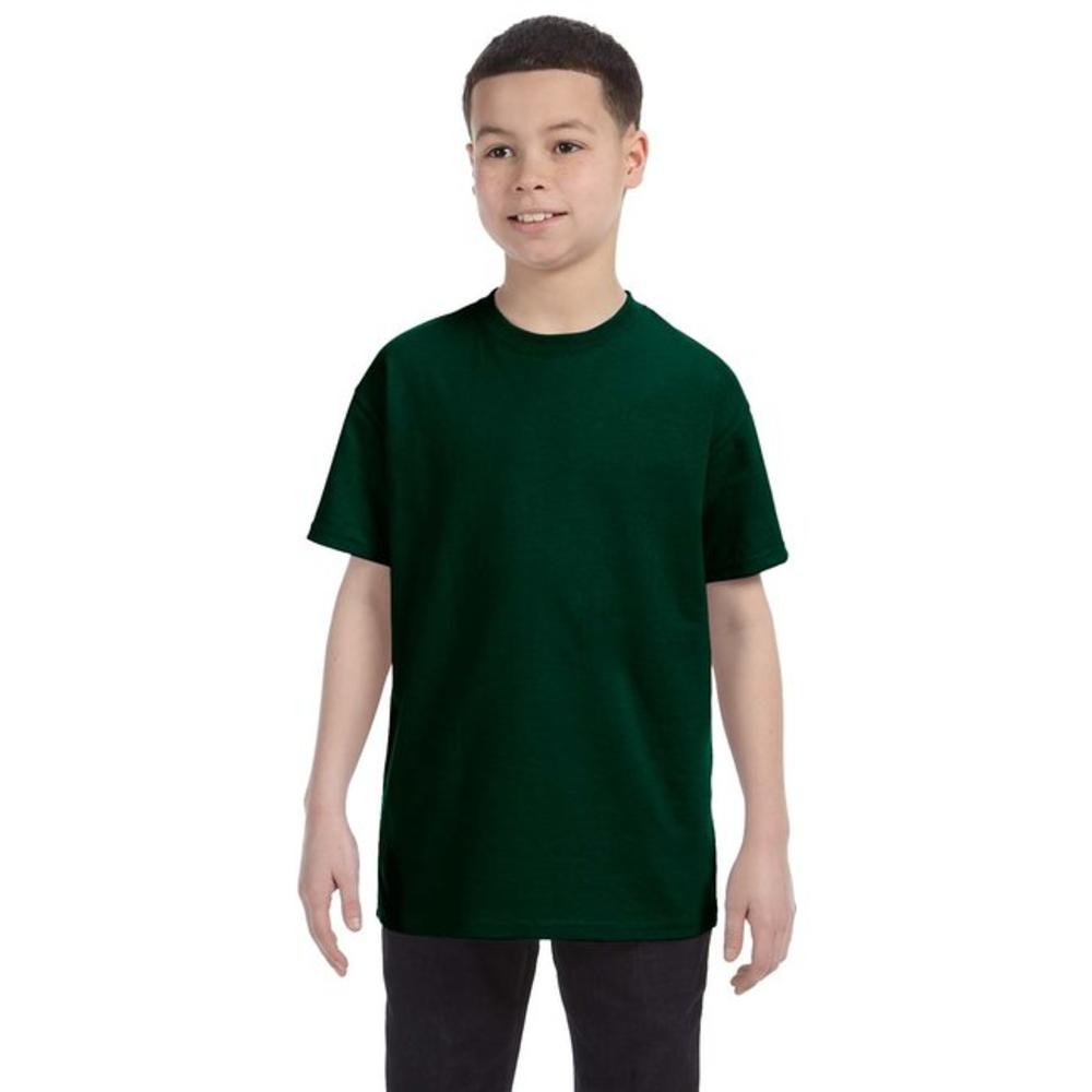 Gildan G500B - Heavy Cotton™ Youth 5.3 oz. T-Shirt - Forest Green - L