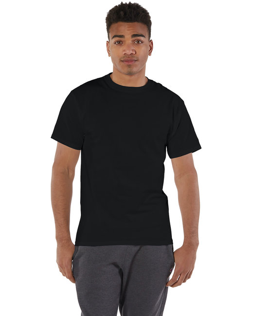 6.1 oz. Tagless T-Shirt - BLACK - L - T525C