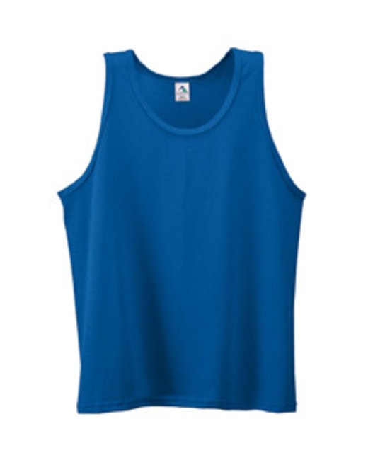 Poly/Cotton Athletic Tank-Youth - ROYAL - L - 181