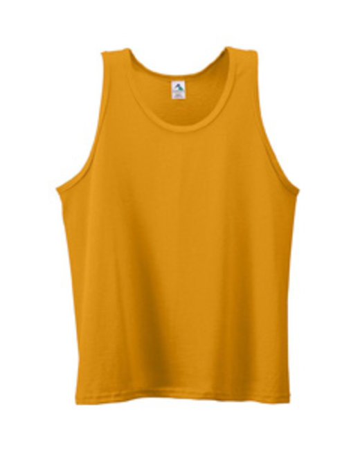Poly/Cotton Athletic Tank-Youth - GOLD - M - 181