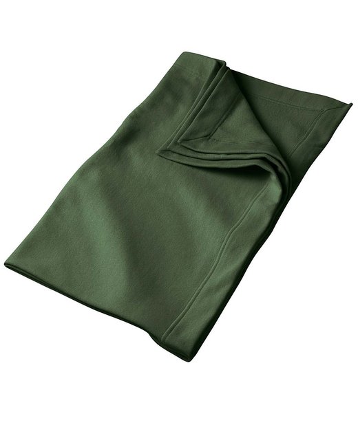 9.3 oz. DryBlend Fleece Stadium Blanket - FOREST GREEN - OS - G129