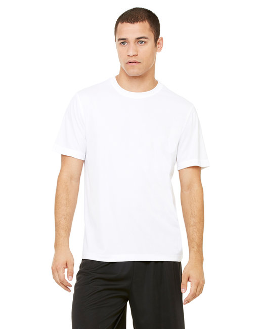 Men's Short-Sleeve Performance T-Shirt - WHITE - S - M1006