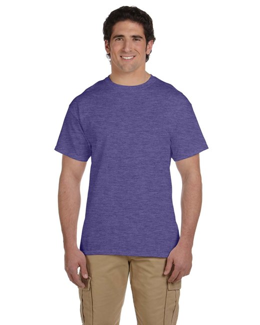 5 oz., 100% Heavy Cotton HD T-Shirt - 3931 - Retro Heather Purple - L