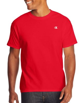 Champion Cotton Jersey Men's T Shirt|T2226 - Crimson - Large