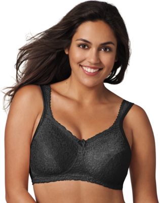 Playtex 18 Hour Comfort Lace Wirefree Bra|4088 - Black - 38D