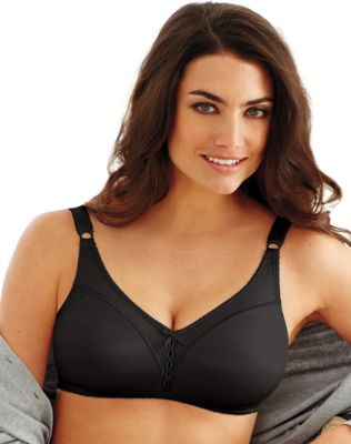 Bali Double Support Wirefree Bra|3820 - Black - 42D