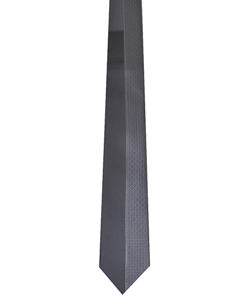 Dapper World New Men's Black Microfiber Poly Woven 2.5 Inch Slim Tie 2400 needles MPW5015 at Sears.com