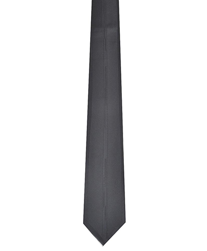 Dapper World New Men's Black Microfiber Poly Woven 2.5 Inch Slim Tie 2400 needles MPW5013 at Sears.com