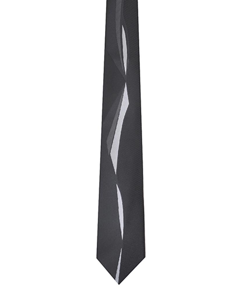 Dapper World New Men's Black Microfiber Poly Woven 2.5 Inch Slim Tie 2400 needles MPW5012 at Sears.com