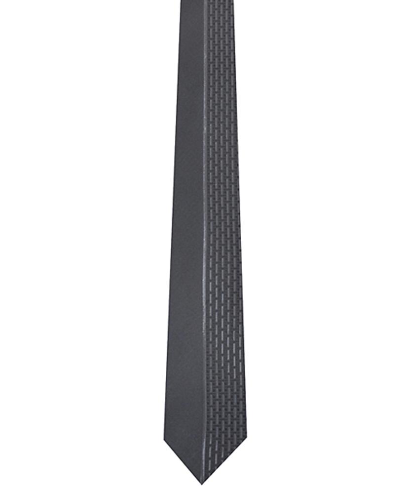 Dapper World New Men's Black Microfiber Poly Woven 2.5 Inch Slim Tie 2400 needles MPW5006 at Sears.com
