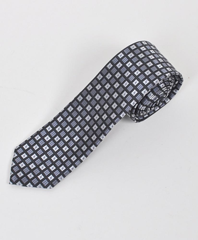 Dapper World New Men's Black 2.5" Slim Microfiber Woven Slim Tie MPWS114BK at Sears.com