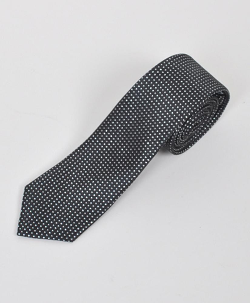 Dapper World New Men's Black 2.5" Slim Microfiber Woven Slim Tie MPWS111BK at Sears.com