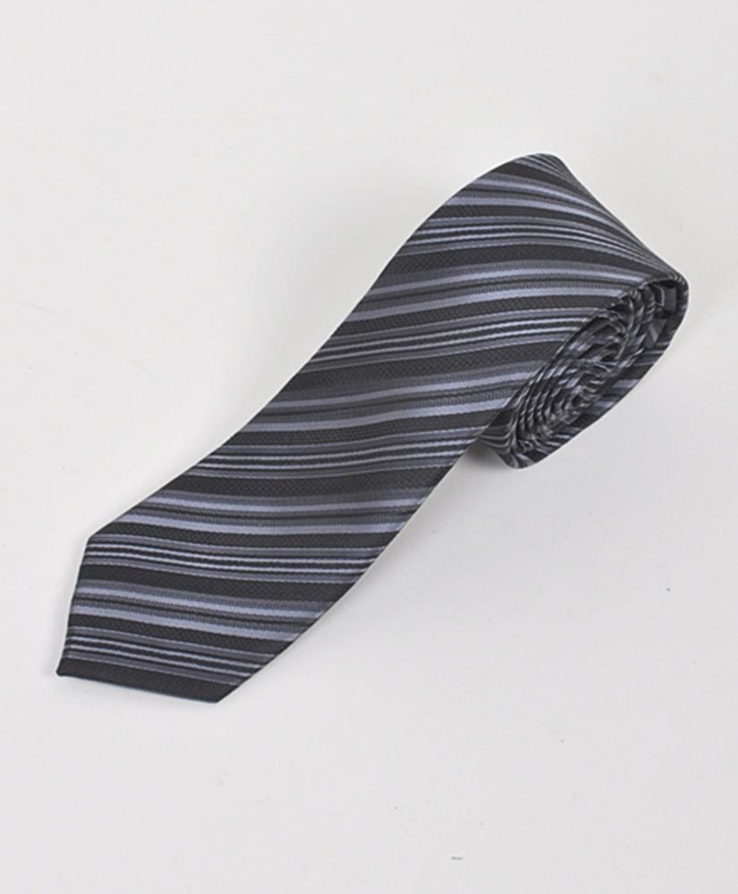 Dapper World New Men's Black 2.5" Slim Microfiber Woven Slim Tie MPWS105BBK at Sears.com