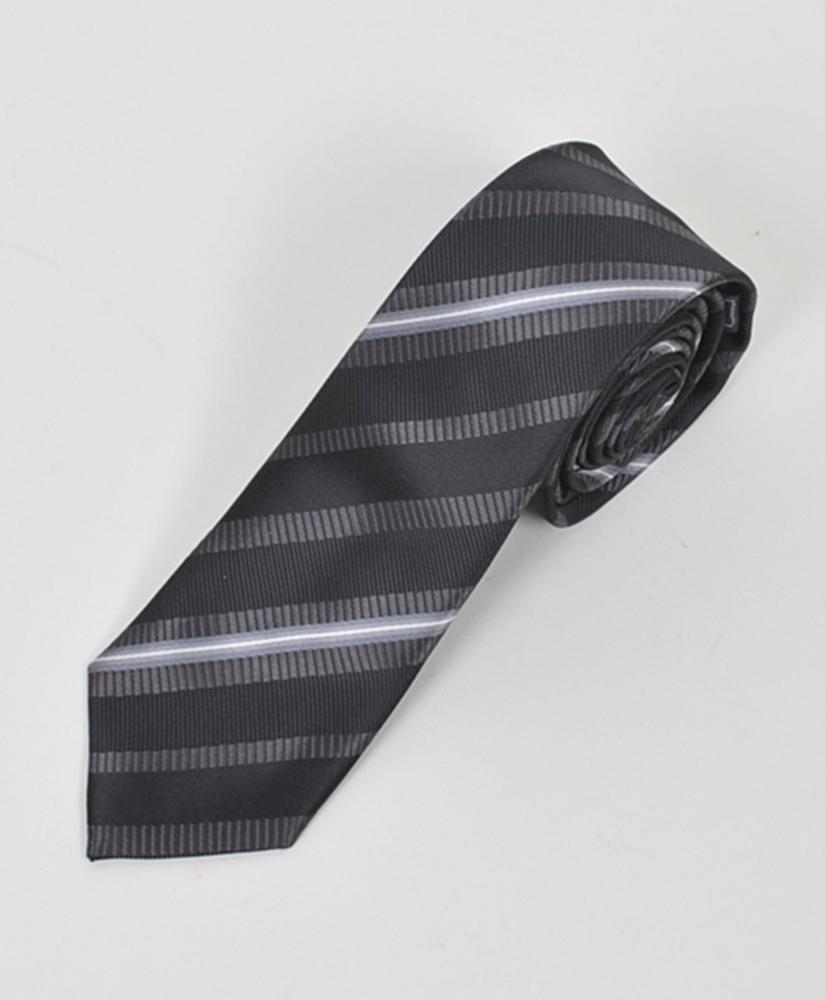 Dapper World New Men's Black 2.5" Slim Microfiber Woven Slim Tie MPWS101BK at Sears.com