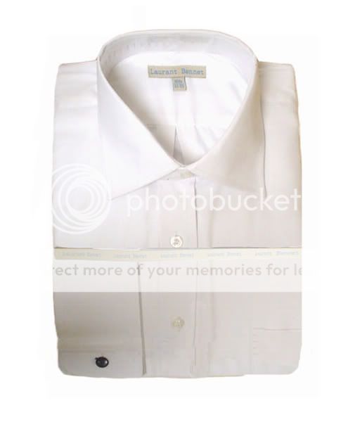 The Dapper Tie White CVC Cotton Dress Shirt CVFF3701 XL 17 (34-35) at Sears.com