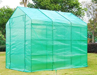 Outsunny 8' x 6' x 7' Portable Large Greenhouse with Shelves at Sears.com