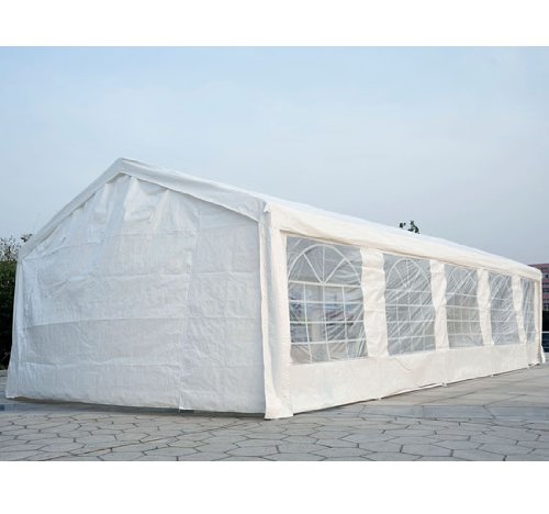 Outsunny 32' x 13' Heavy Duty Outdoor Party Tent / Carport - White at Sears.com