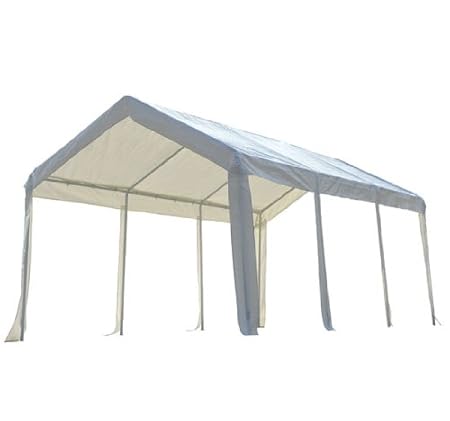 Outsunny 10' x 20' Heavy Duty Carport / Party Tent - White at Sears.com