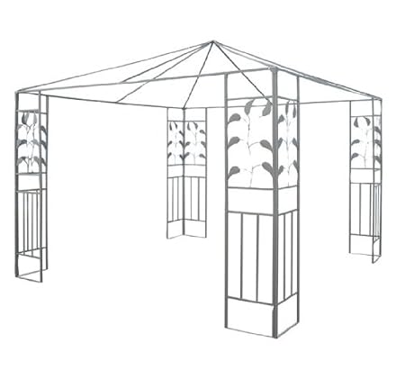 Outsunny 10' x 10' Steel Gazebo Frame - Leaf Design at Sears.com