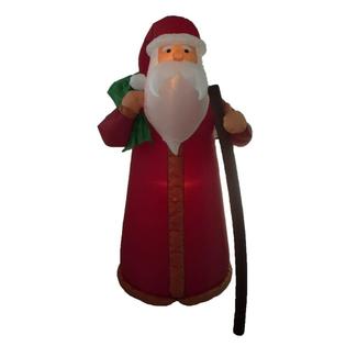 BZB Goods 6 Foot Inflatable Father Christmas Yard Decoration BZB Goods 6 Foot Inflatable Father Christmas Yard Decoration