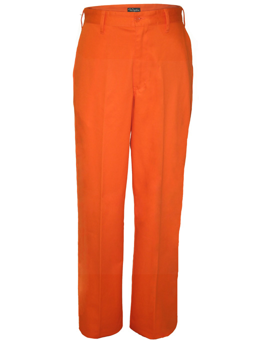 Walls Men's Work Flat Front Pants Unhemmed Orange at Sears.com
