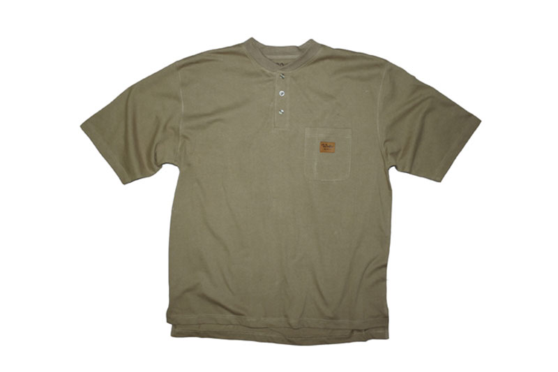 Walls 56590 Mens Work Premium Weight Pocket Henley Shirt Walls 56590 Mens Work Premium Weight Pocket Henley Shirt