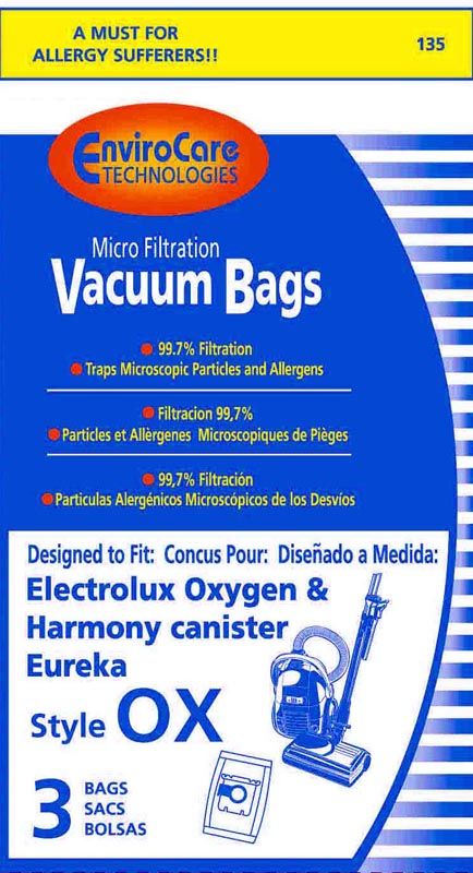Electrolux Oxygen / Harmony EL200 Series Canister Vacuum Cleaner Bags, 4pk. at Sears.com