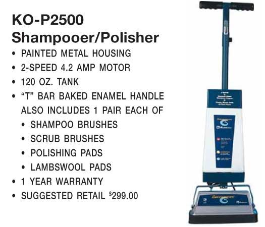 Koblenz P2500 Shampooer/Polisher Floor Buffer, Shampooer/Polisher at Sears.com