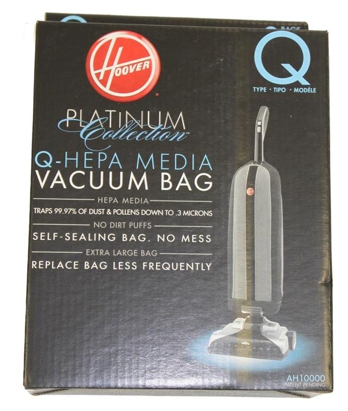Hoover AH10000 Platinum Type-Q HEPA Vacuum Bag, 2 Count at Sears.com