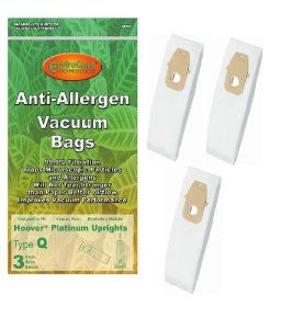 Hoover Style Q AH10000 Platinum Collection UH30010COM Allergen Filtration Vacuum Bags, 3pk. at Sears.com