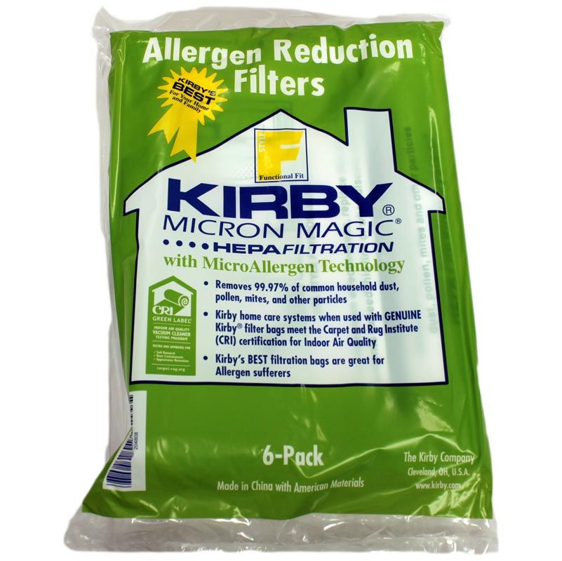 Kirby style F vacuum cleaner bags for 2009 Sentria Models # 204808 - Genuine - 6 Pack at Sears.com