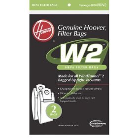 Hoover Hoover Type W2 Hepa Filter Bag, 401080W2