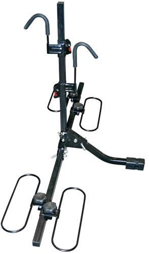 Rage Powersports 2-Bike Tire Cradle Bicycle Rack for 2" Class III/IV and 1-1/4" Class I/II Hitch Receivers at Sears.com