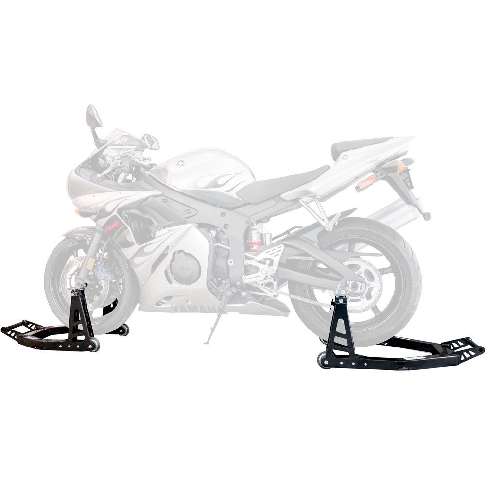 Rage Powersports Black Widow Billet Aluminum Motorcycle Front and Rear Stand Kit at Sears.com