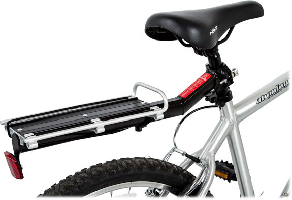 ROSWHEEL Rear Bicycle Seat Rack with Integrated Bungee Cord at Sears.com