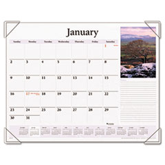 UPC 038576034624 product image for AAGDMD11032 - Visual Organizer Recycled Scenic Desk Pad, 22 x 17, 2012 | upcitemdb.com
