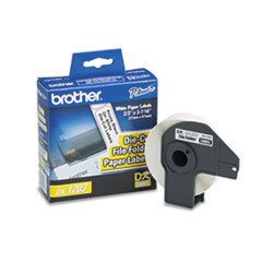 Brother Die-Cut File Folder Labels, .66" x 3.4", White, 300/Roll at Sears.com