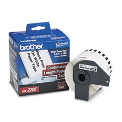 Brother Continuous Paper Label Tape, 2.4" x 100ft Roll, White at Sears.com