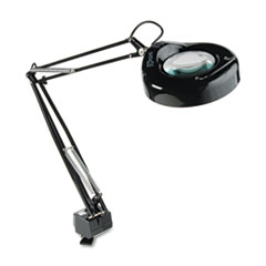 Ledu Clamp-On Fluorescent Swing Arm Magnifier Lamp, 5" Lens, 42" Reach, Bla at Sears.com