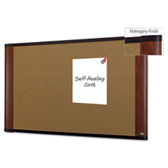 3M Cork Bulletin Board, 36 x 24, Mahogany Frame at Sears.com