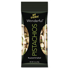 Paramount Farms PAM072142WE2 - Wonderful Pistachios, Dry Roasted & Salted, 1.5 oz Pack, 24/Box at Sears.com