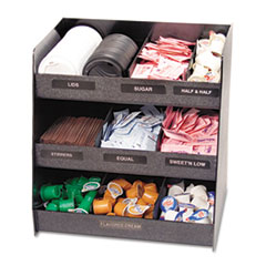 Vertiflex Vertical Condiment Organizer, 14-1/2w x 11-3/4d x 15h, Black at Sears.com