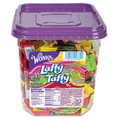 Nestle NES48749 - Wonka Assorted Flavor Laffy Taffy, 3.08 lbs, 145 Wrapped Pieces/Tub at Sears.com