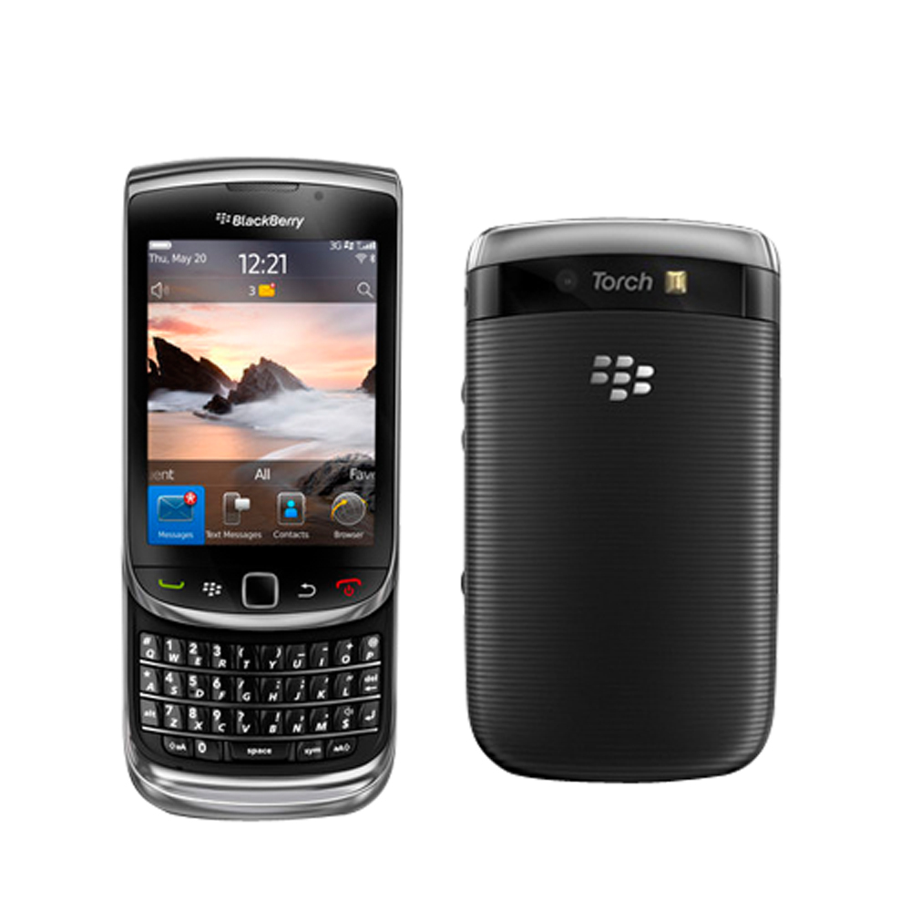 BlackBerry Torch 9800 Black WiFi Unlocked GSM QuadBand 3G Cell Phone at Sears.com