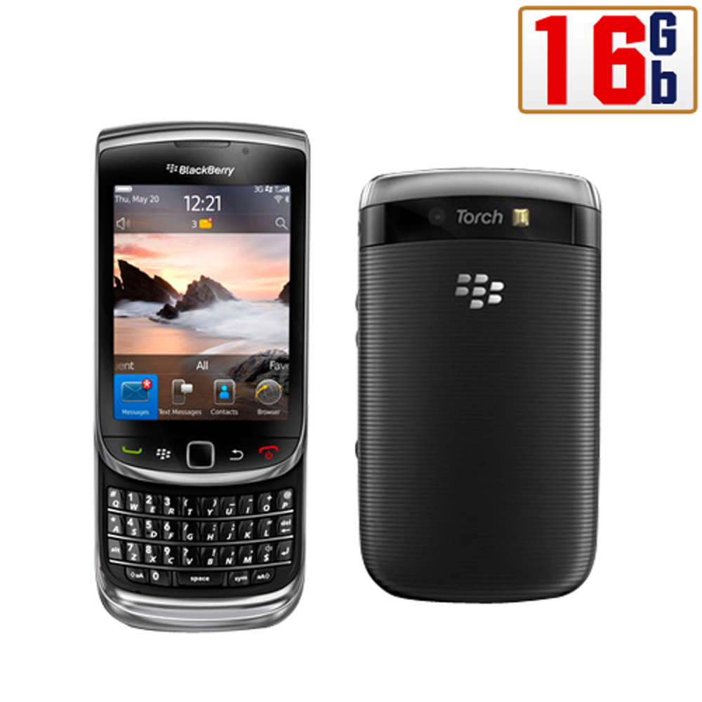 BlackBerry Torch 9800 16Gb Black WiFi Unlocked QuadBand 3G Cell Phone at Sears.com