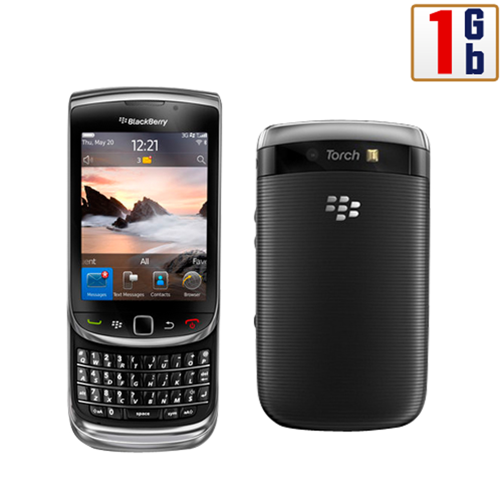 BlackBerry Torch 9800 1Gb Black WiFi Unlocked QuadBand 3G Cell Phone at Sears.com