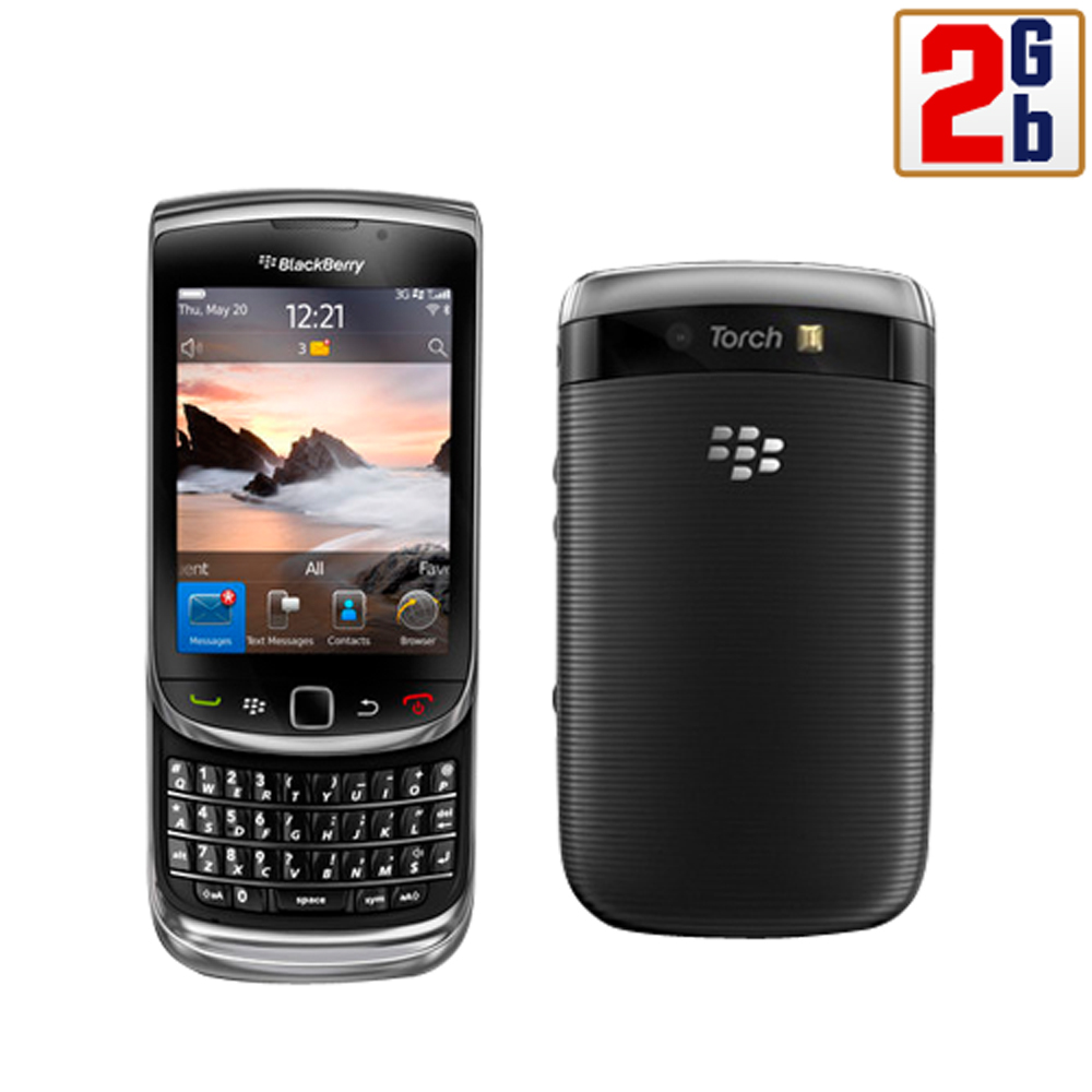 BlackBerry Torch 9800 2Gb Black WiFi Unlocked QuadBand 3G Cell Phone at Sears.com