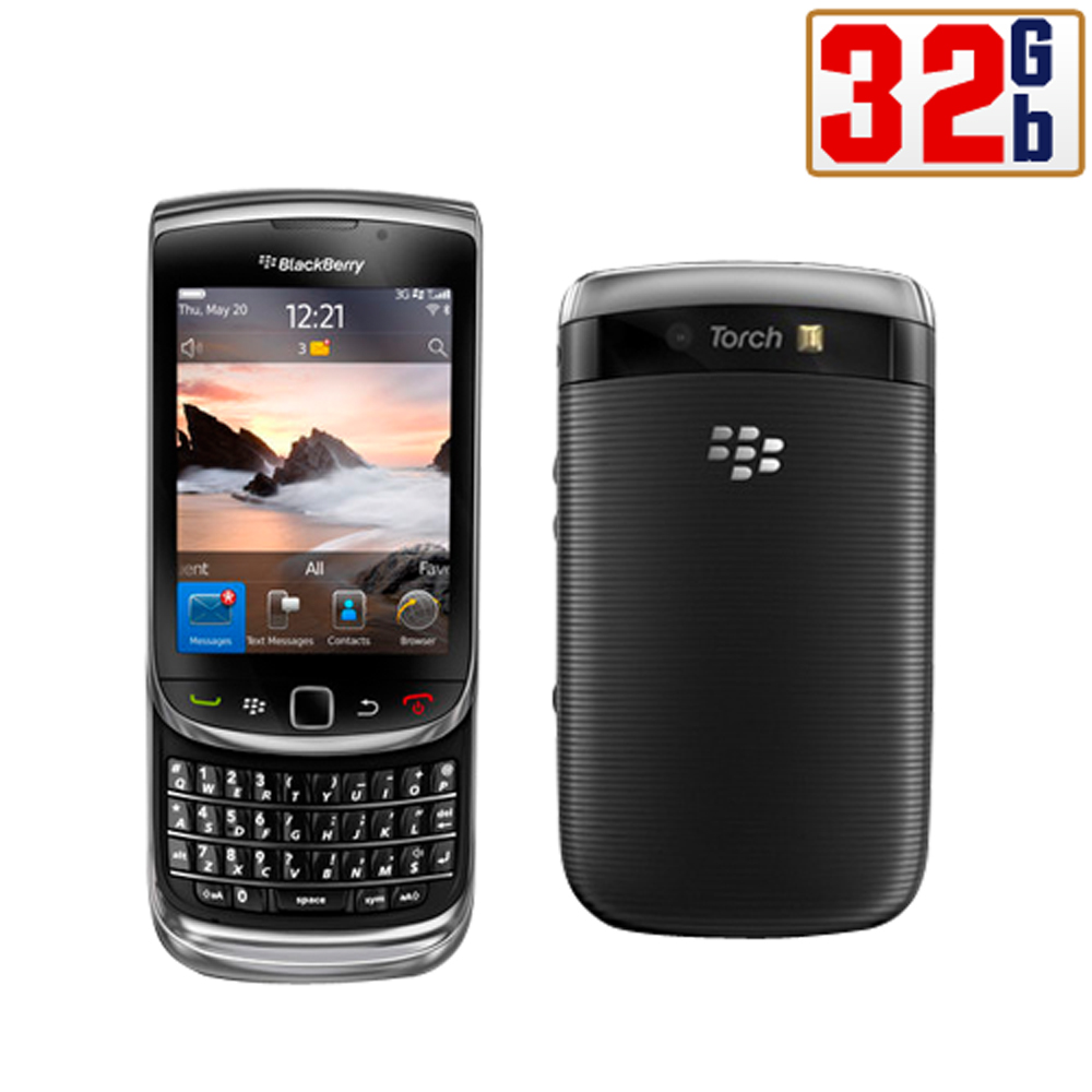 BlackBerry Torch 9800 32Gb Black WiFi Unlocked QuadBand 3G Cell Phone at Sears.com